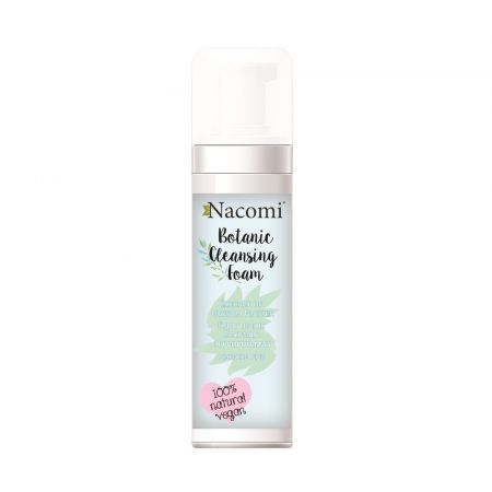 nacomi botanic pianka myjąca do twarzy 150ml