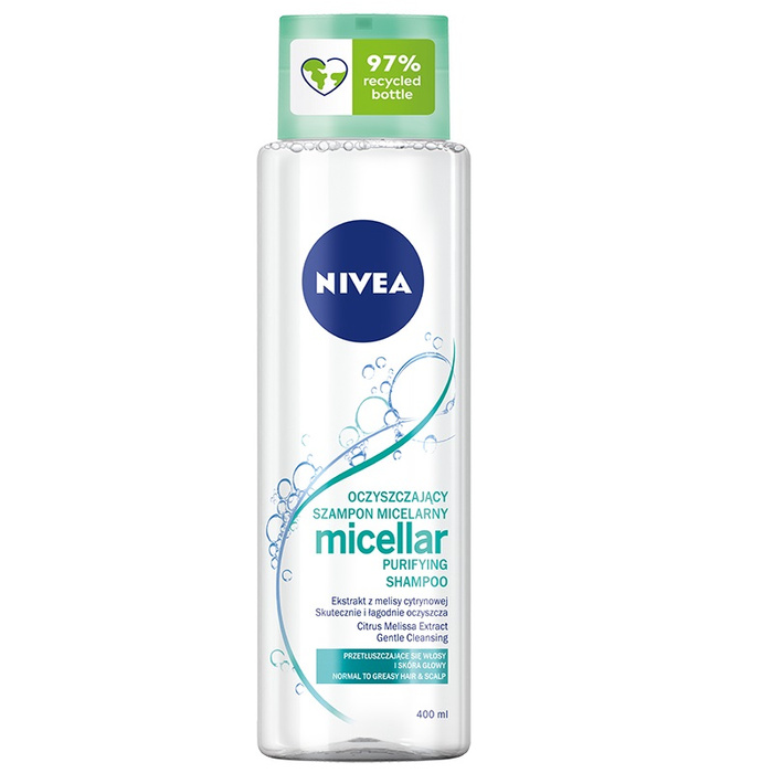 głęboko oczyszczający micelarny szampon nivea