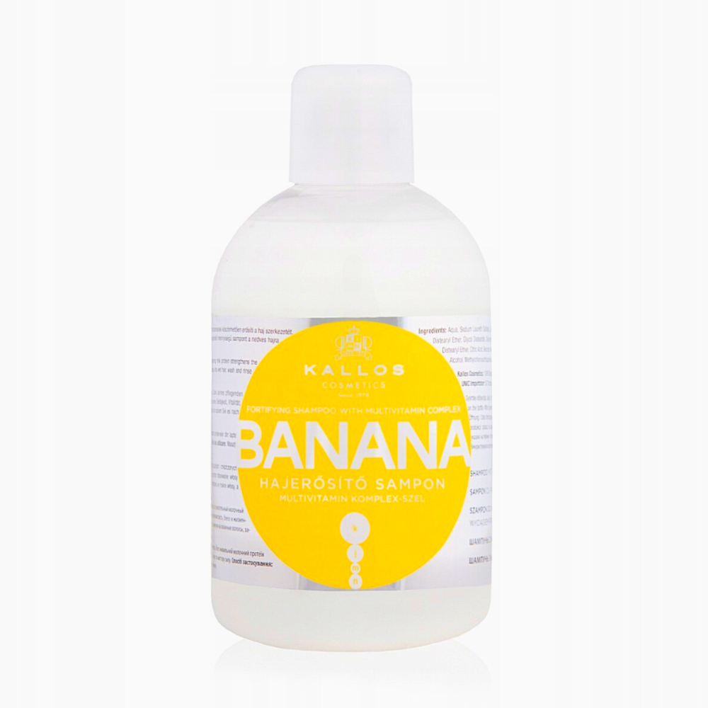 kallos kjmn banana szampon bananowy 1000ml opinie