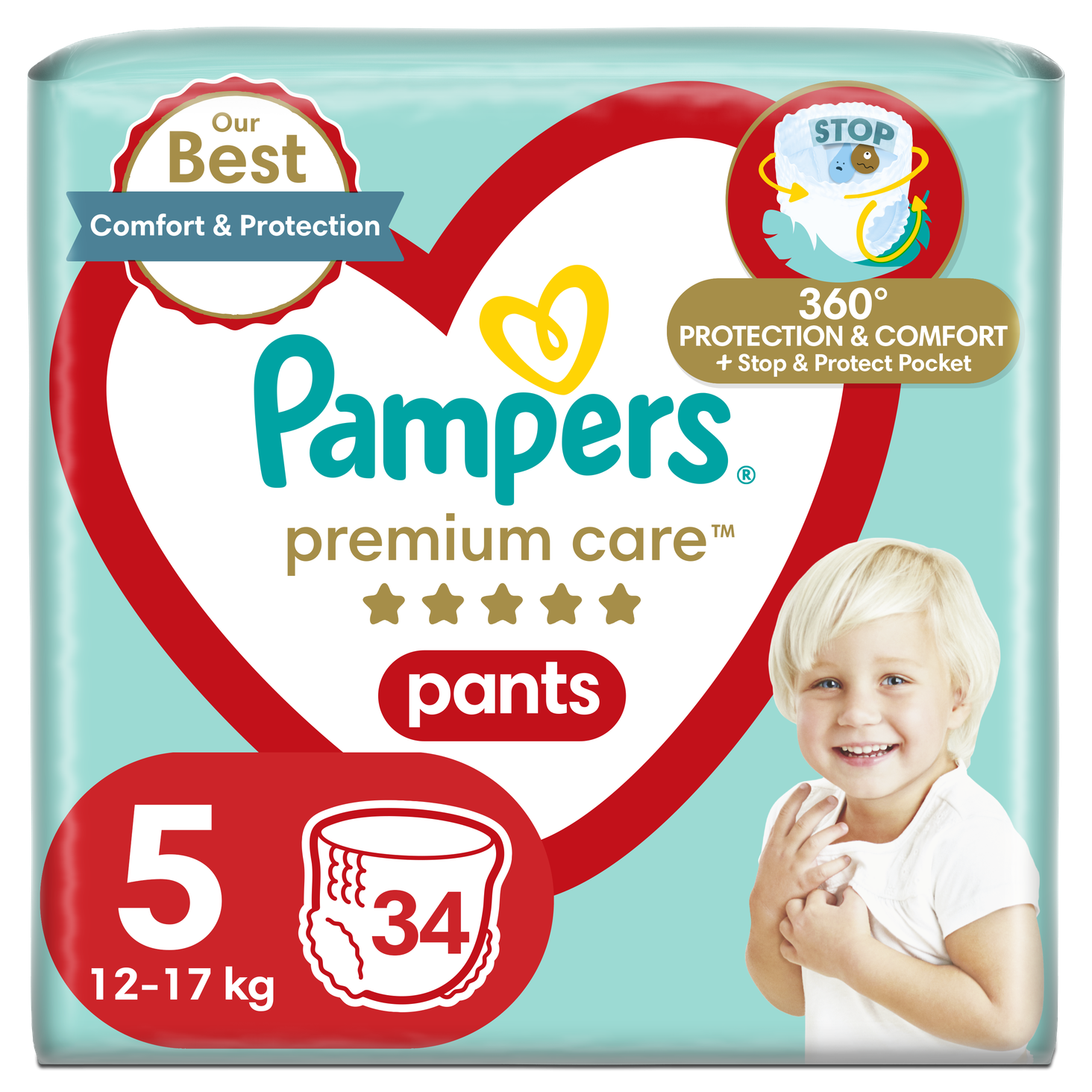 pieluchomajtki pampers 5 premium care ceneo