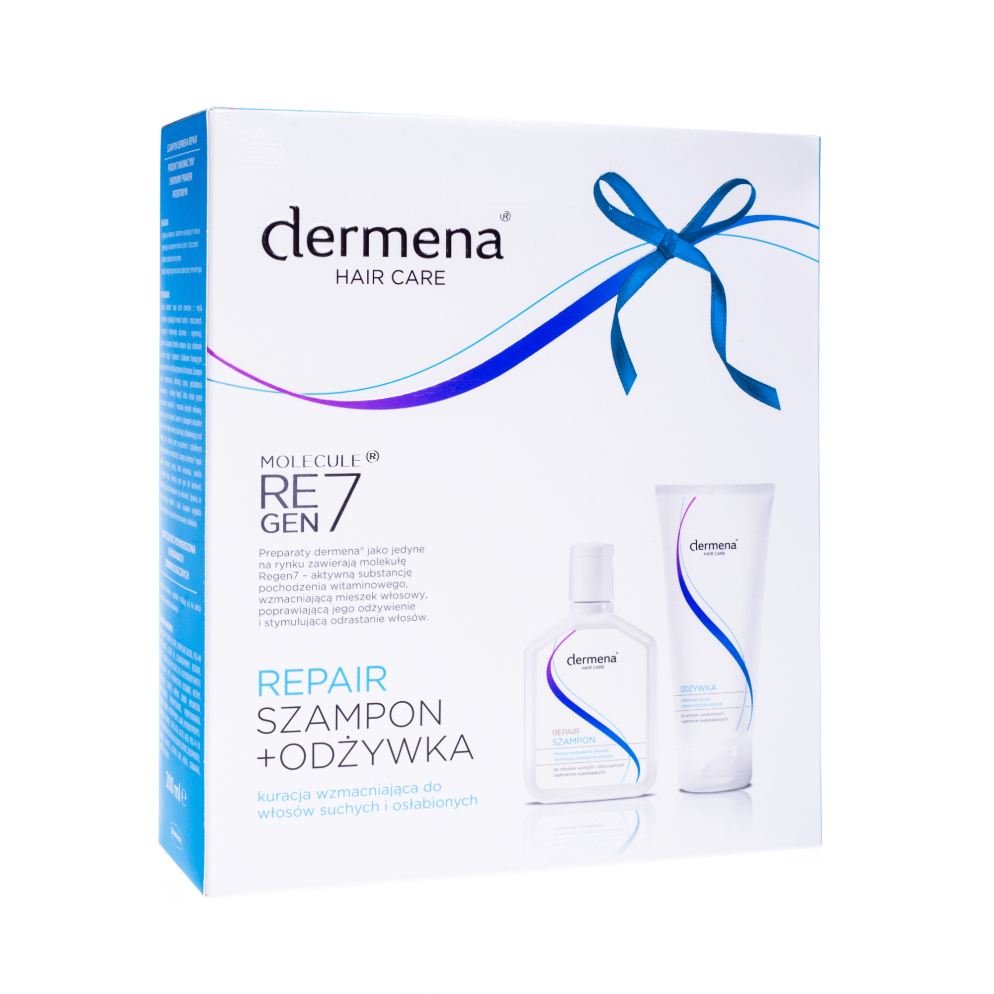 zestaw dermena repair szampon do włosów 200 ml dermena