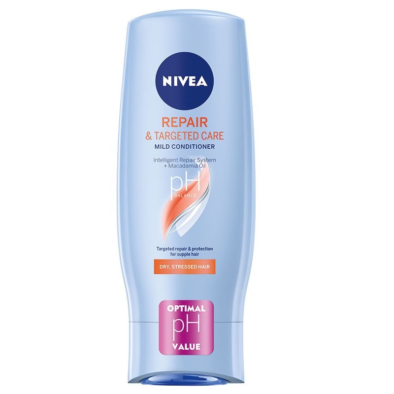 nivea odżywka do włosów long repair