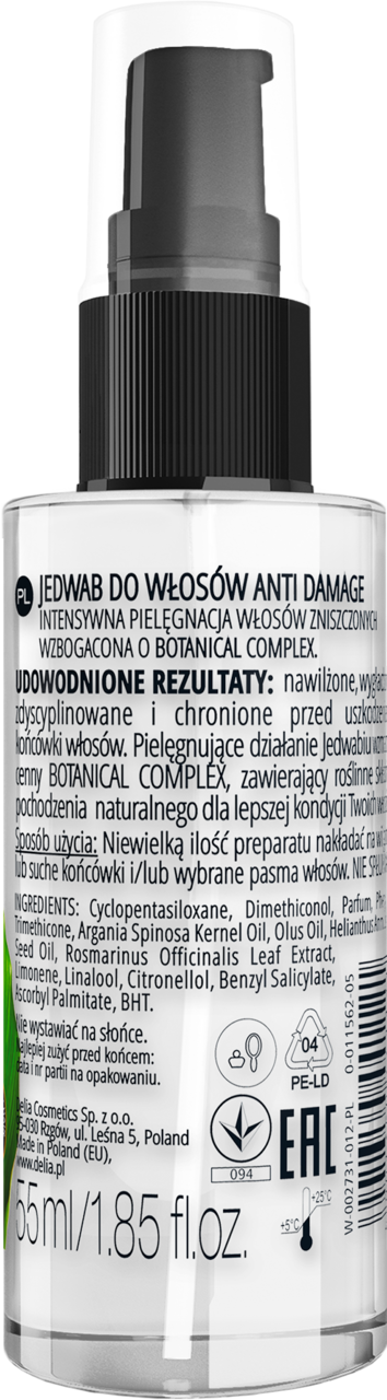 jedwab do włosów rossmann