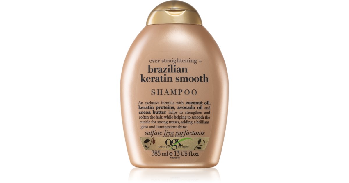 szampon ogx brazilian keratin opinie