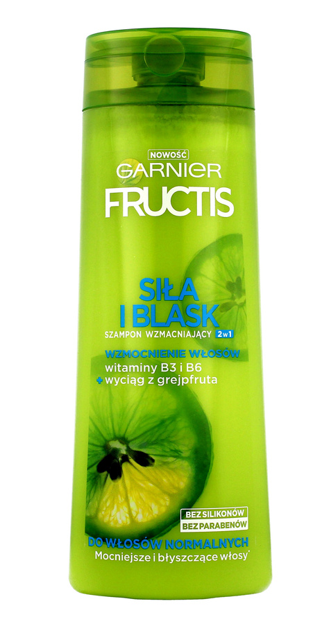 szampon garnier fructis 2w1 siła i blask 400 ml