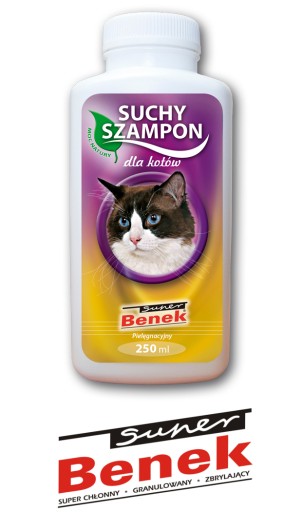 suchy szampon dla kota
