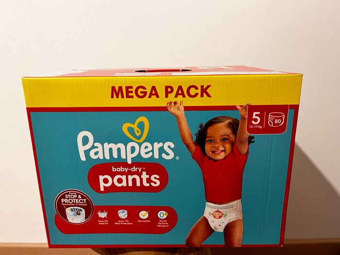 pampers pants size 5