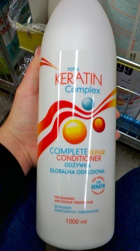 keratin complex szampon globalna odbudowa wizaz