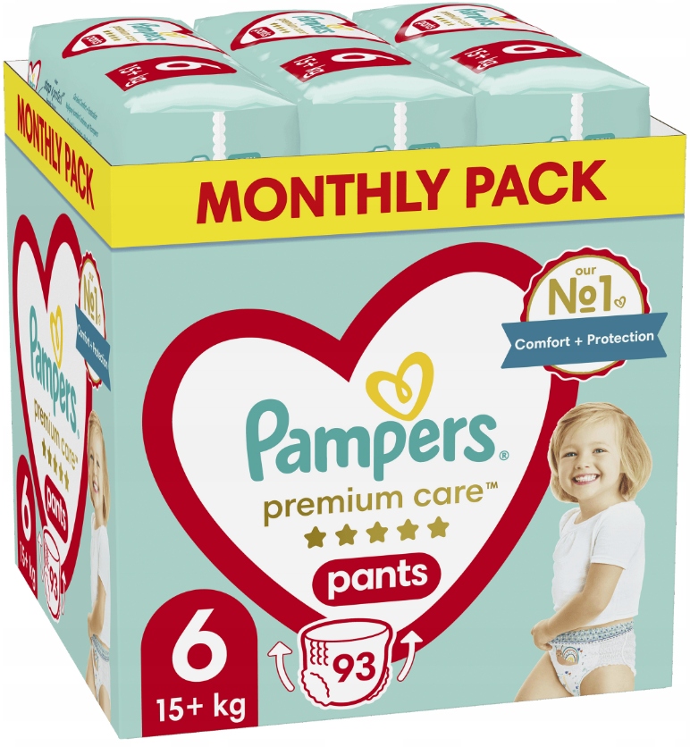 pampers 6 miesieczny zapas