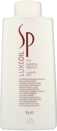 wella sp luxe oil keratin szampon regenerujący do włosów 1000ml