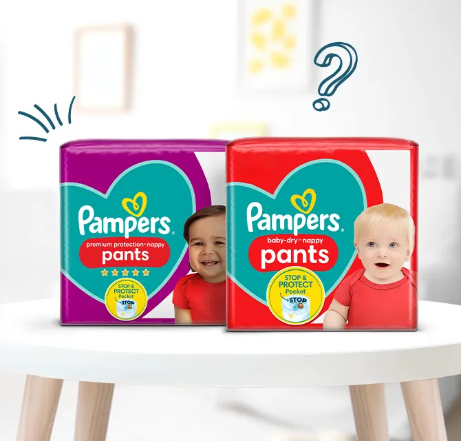 pampers pants on line