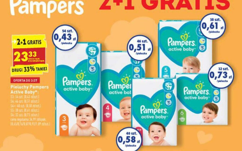 promocja pampers sklepy