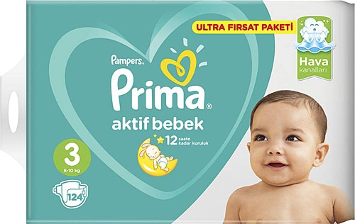 pampers active baby 3 124