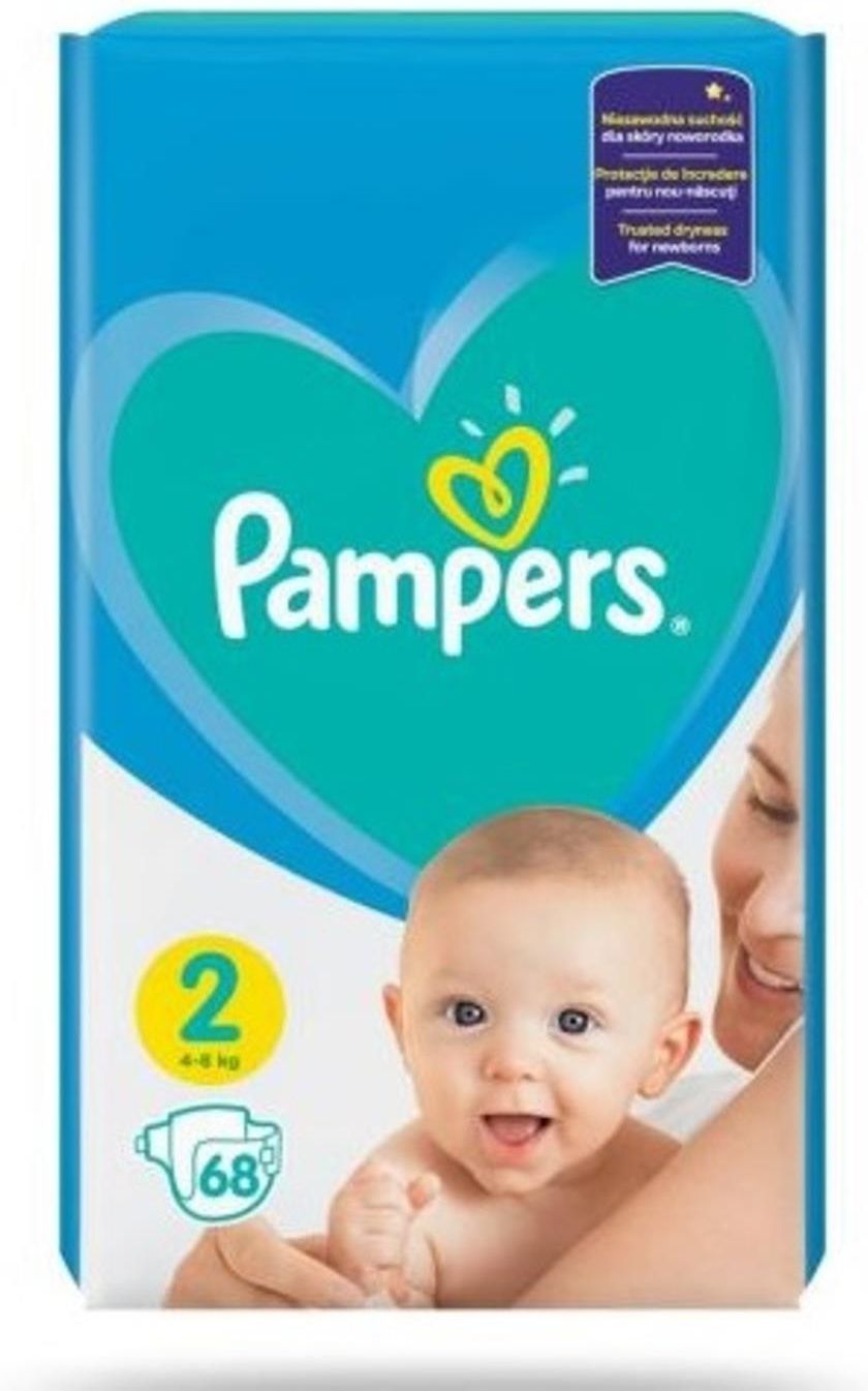 pampers 2 4-8 kg ceneo