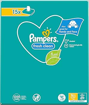 pampers chusteczki 12x64