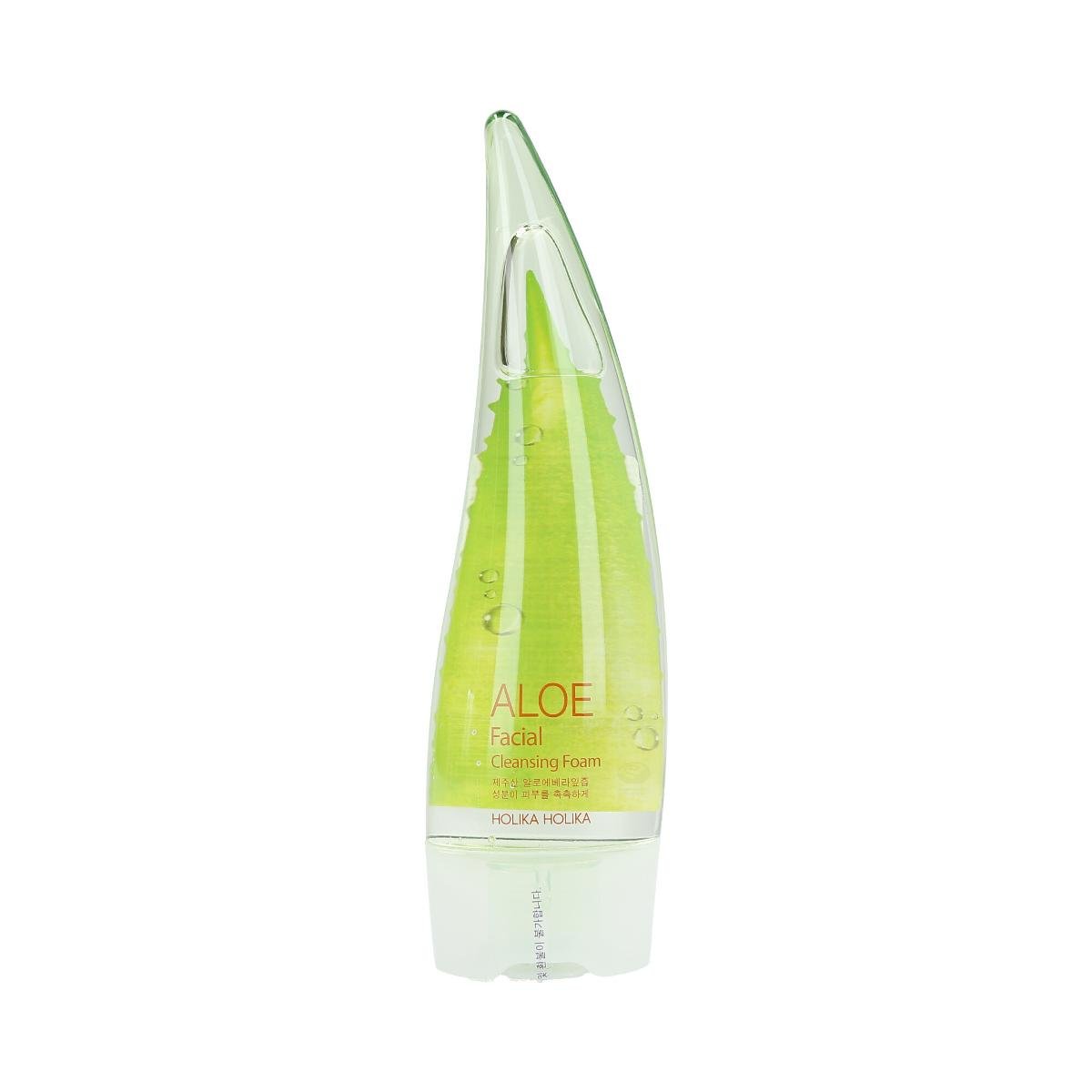 oczyszczająca pianka do mycia twarzy aloe cleansing foam holika holika