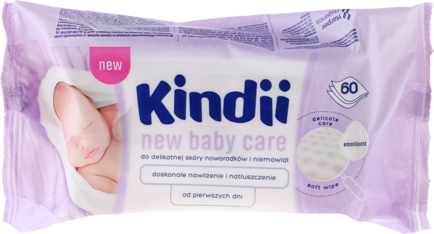 chusteczki nawilżane cleanic kindii new baby care