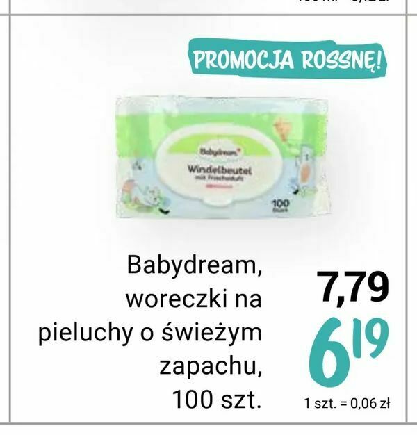 babydream woreczki na pieluchy o świeżym zapachu 100szt opinie