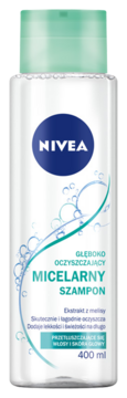 nivea głęboko oczyszczający szampon micelarny z ekstraktem z melisy cytrynow