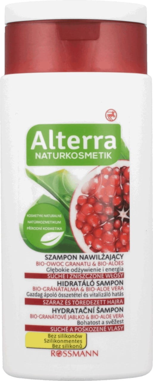 rossmann alterra granat i aloes szampon