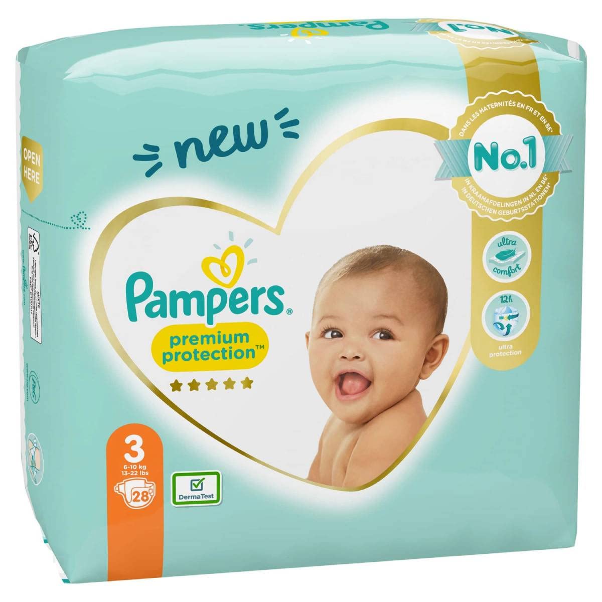 pampers premium protection 3