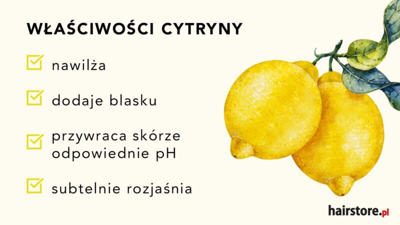 odżywka do włosów z soku z cytryny