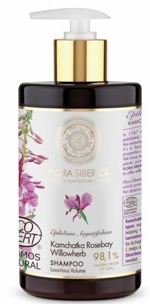 szampon do włosów zwiększający objętość eko 480 ml flora siberica