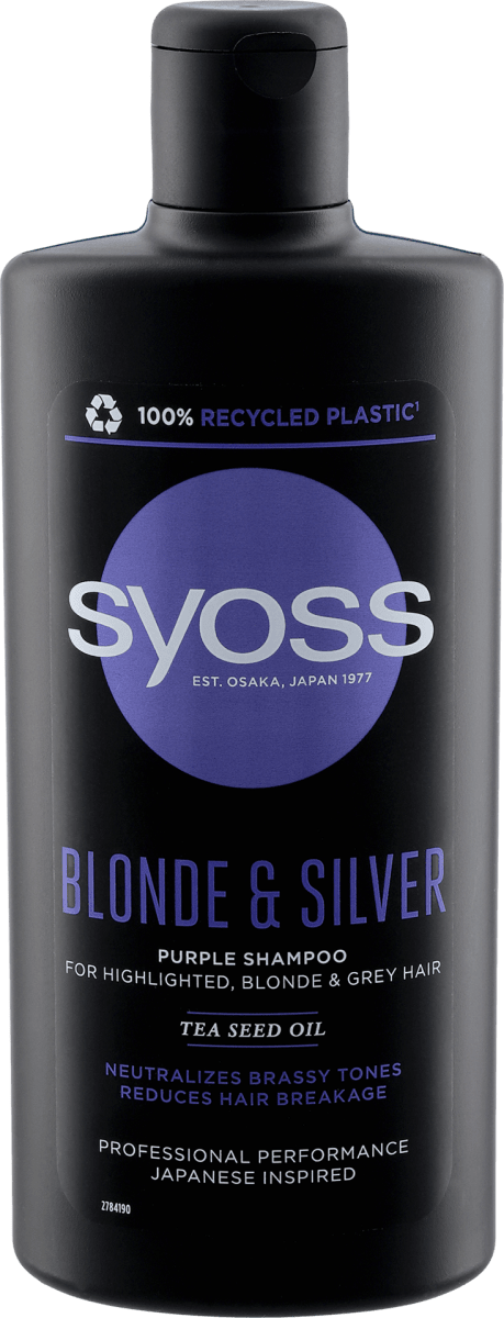 szampon blond syoss pure