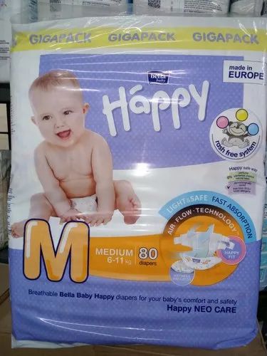 pieluszki happy vs pampers