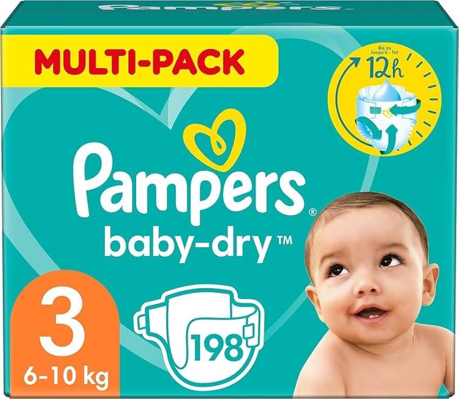 dziecko 3 miesiace pampers