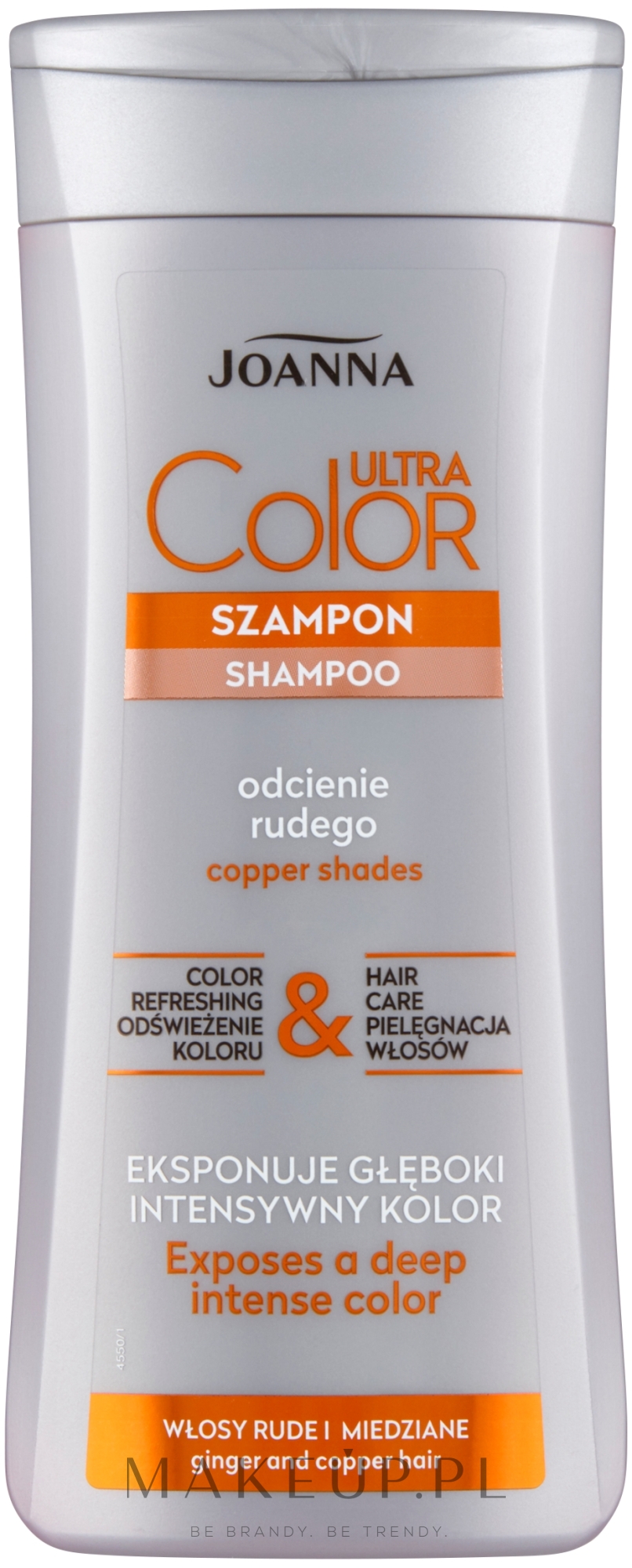 szampon ochronny do włosów rudych z pigmentem