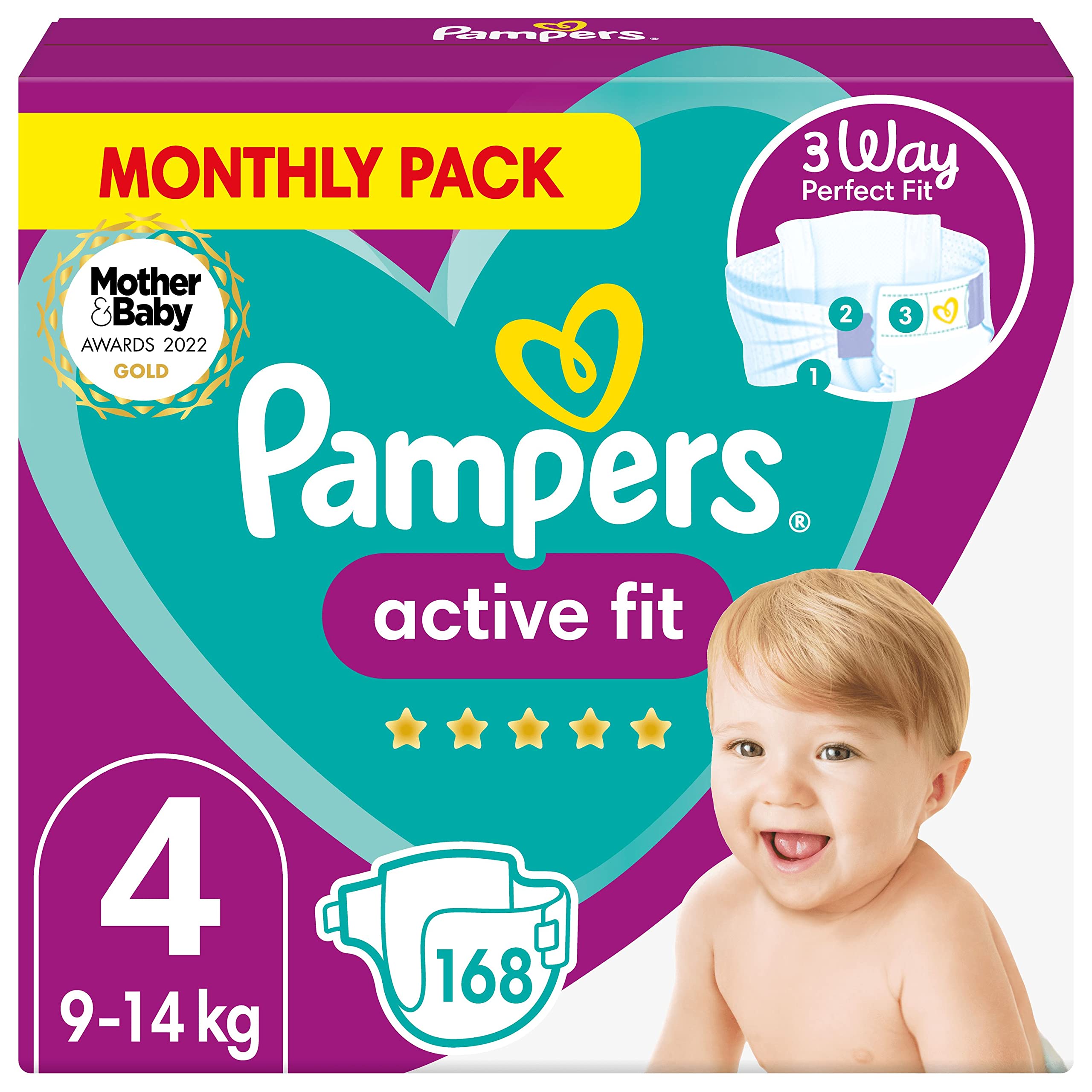 pampers active 4