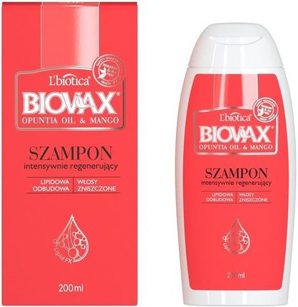 biowax szampon opuncja mango opinie