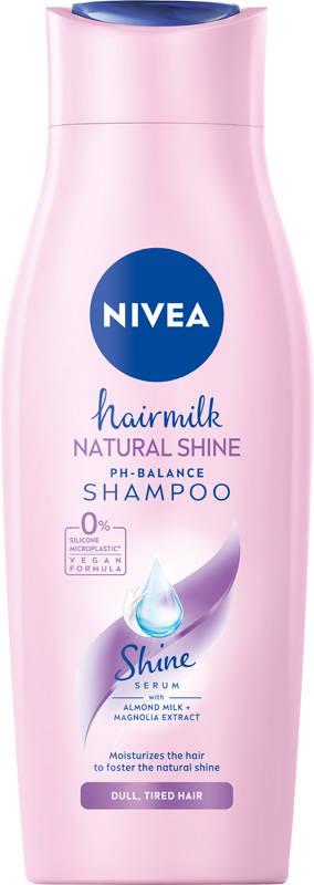 nivea hairmilk szampon różowy 200ml