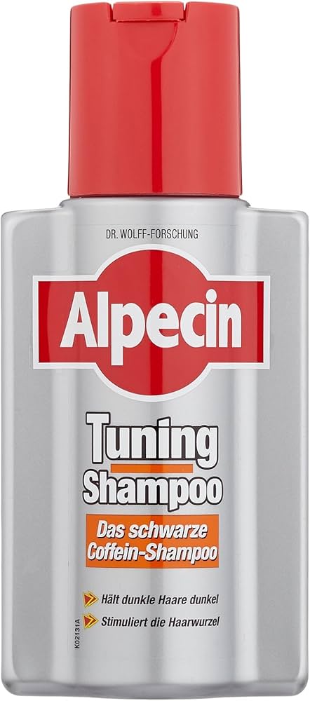 alpecin tuning shampoo czarny szampon kofeinowy