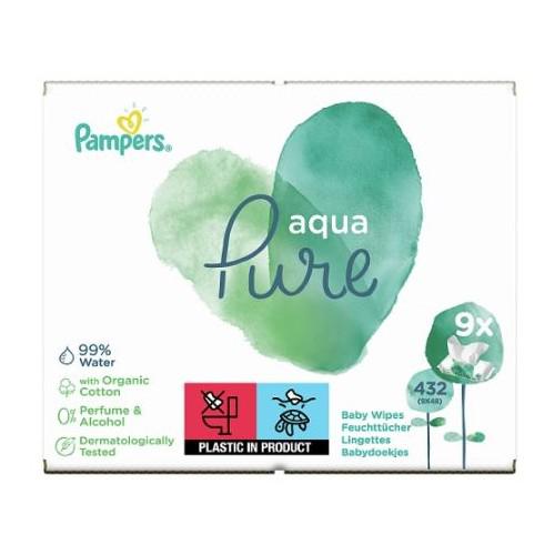 chusteczki pampers aqua