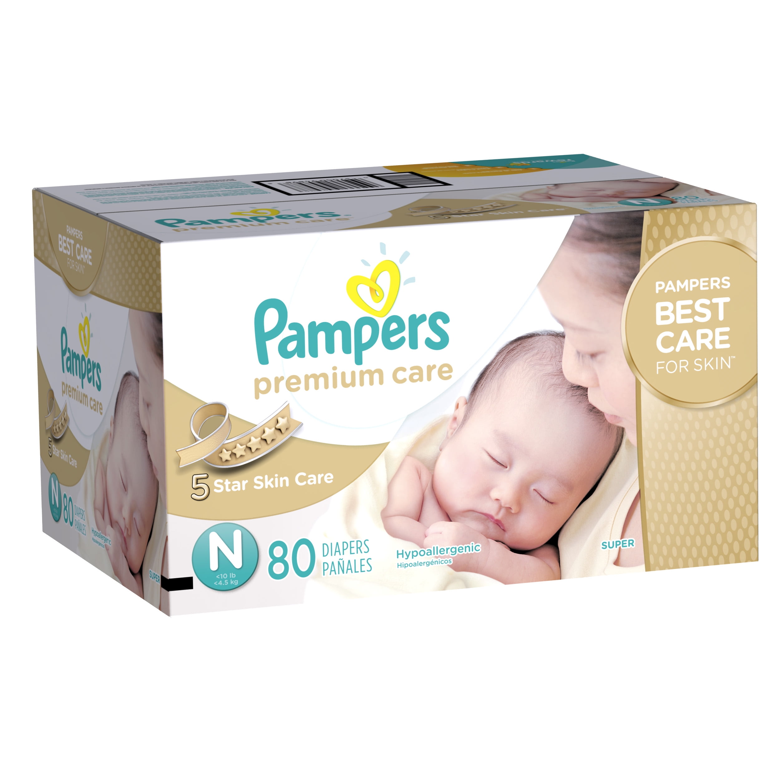 pampers premium care 2 new baby 80 sztuk