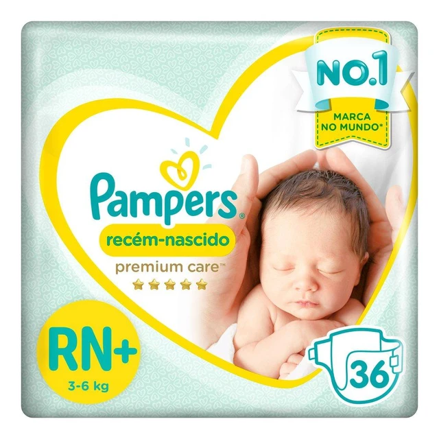 fralda pampers premium care