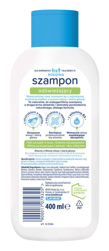 szampon odświeżający