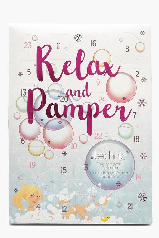 technic relax and pamper toiletry advent calendar