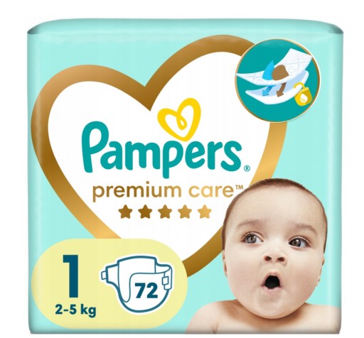 pieluchy pampers care 1