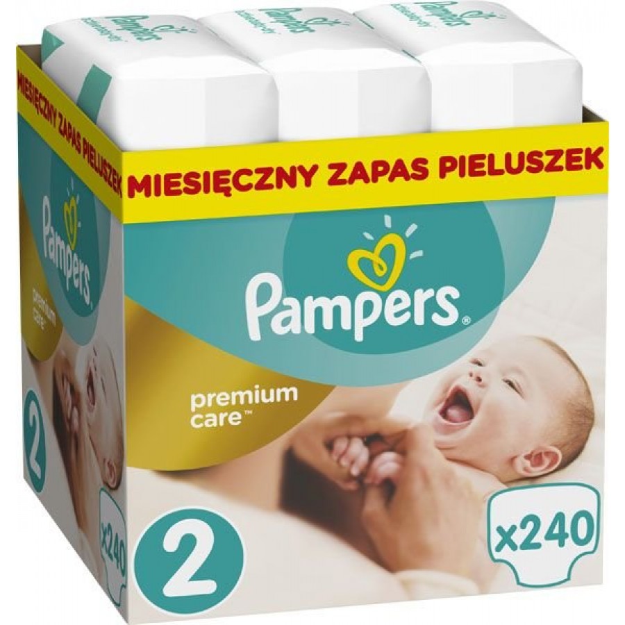 pieluchy pampers premium care xxl 2 mini 3-6 kg 240szt