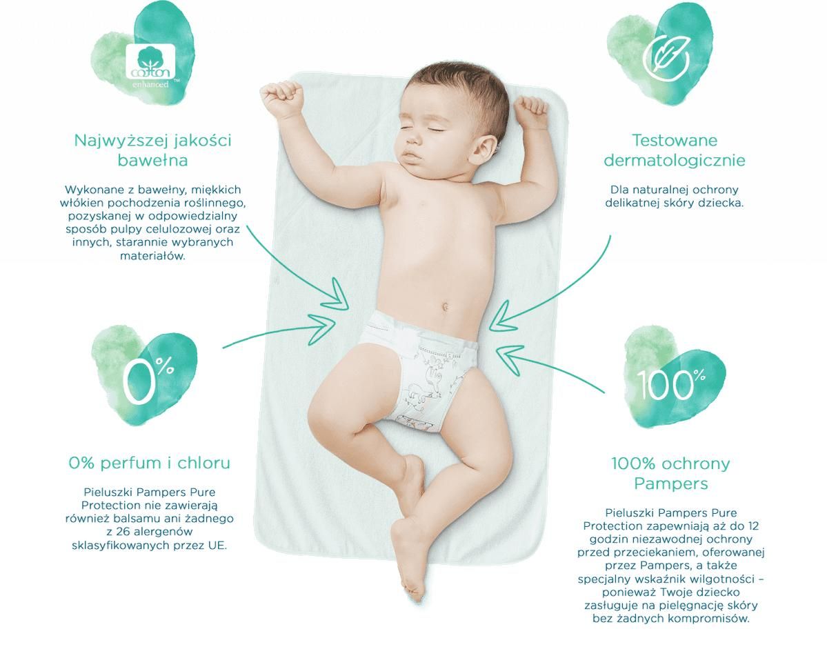 pampers pure pieluszka obrazki