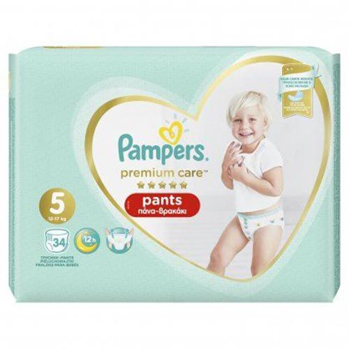 pampers premium care pants 5 34