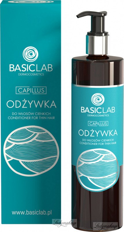 basiclab dermocosmetics capillus odżywka do włosów suchych