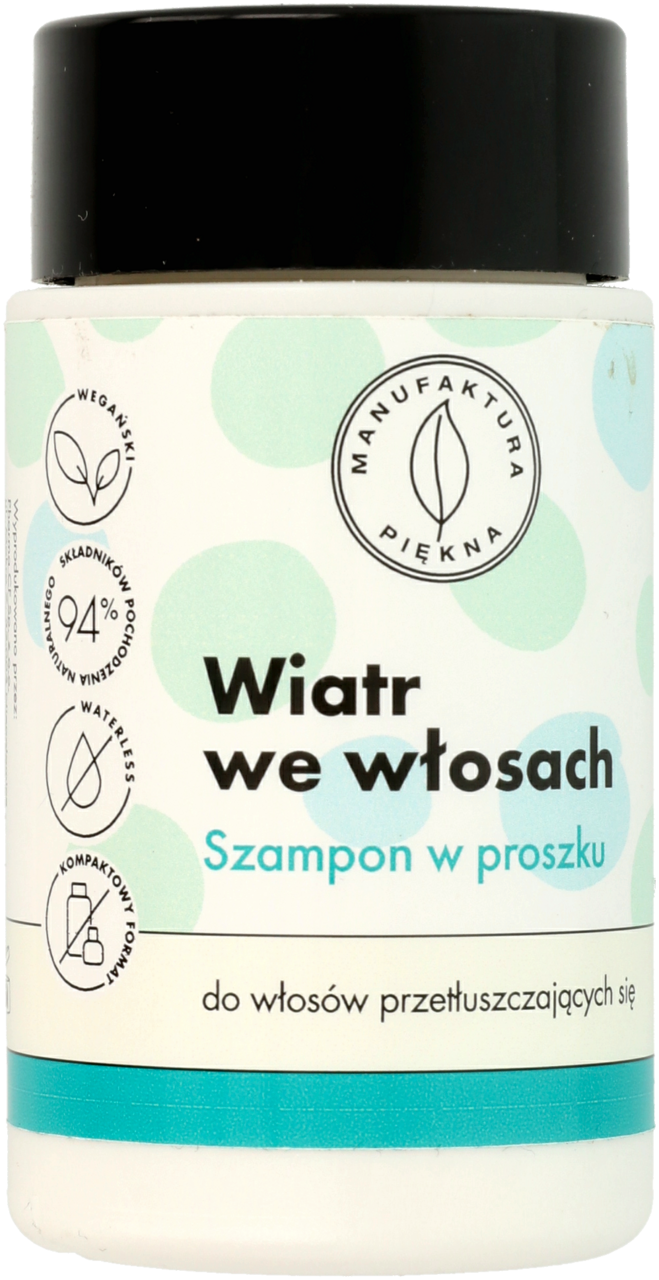 szampon do włosów w proszku