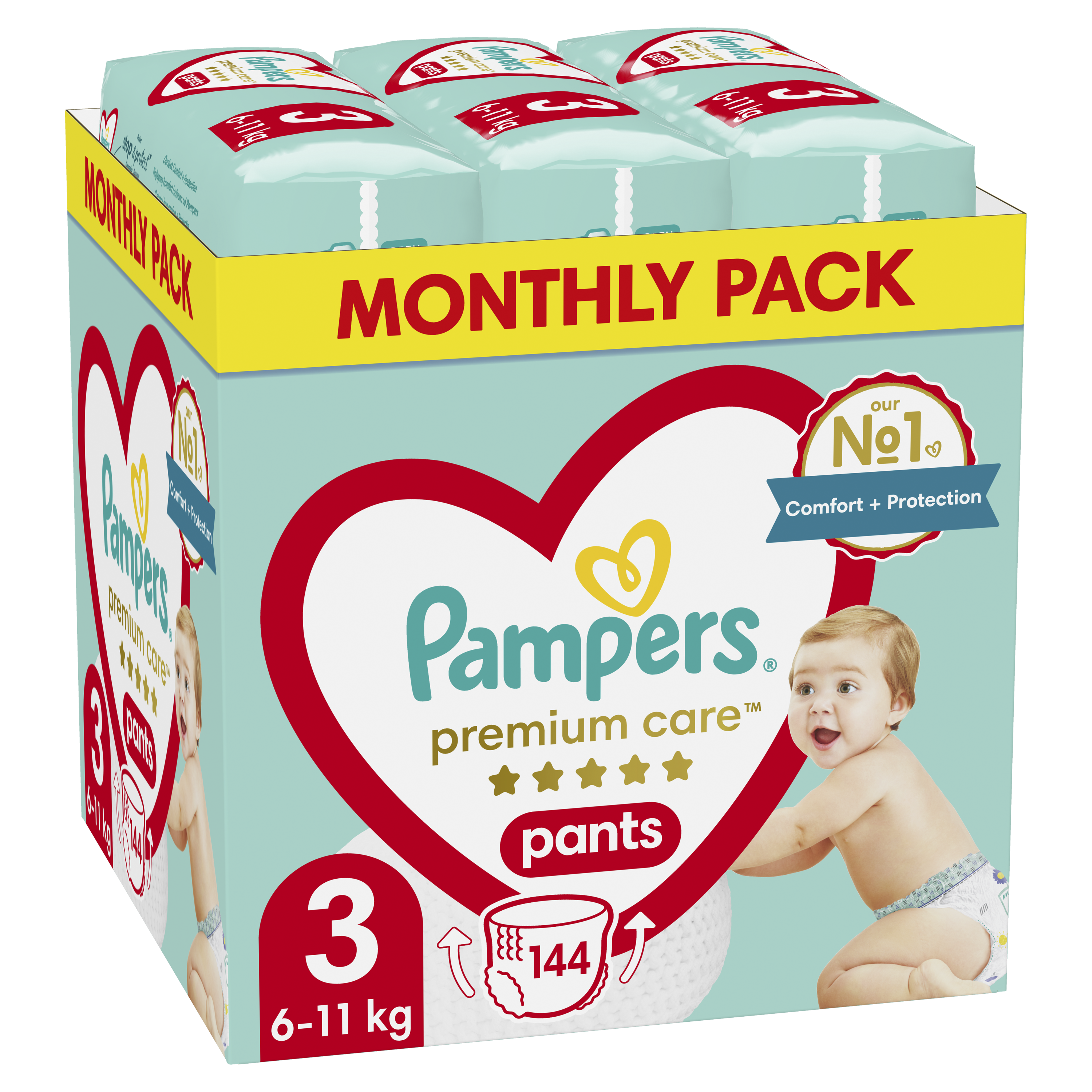 pampers 3 x150