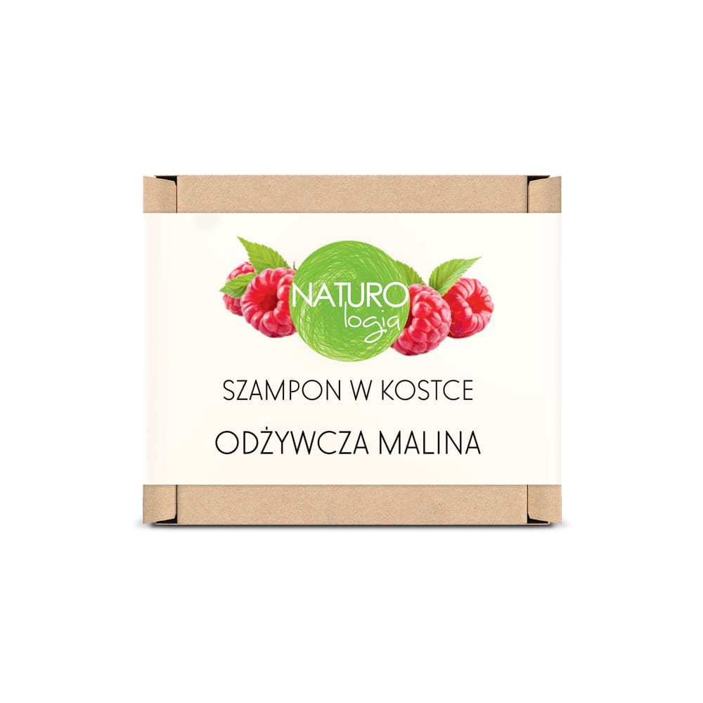 odżywczy malinowy szampon w kostce naturologia