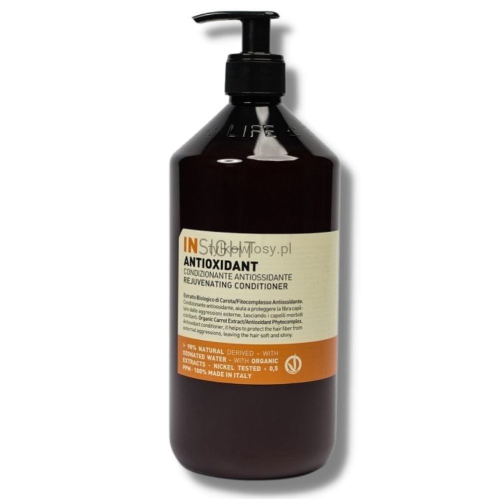 insight antioxidant odmładzająca odżywka do włosów 900ml