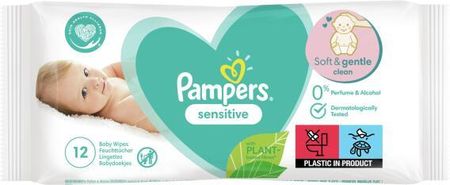 pampers sensitive 12 szt ceneo